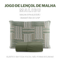 Jogo de Lençol Malha 2 Peças Solteiro - Linha Decor