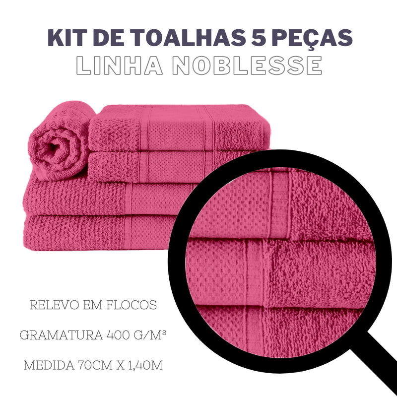 Jogo de banho 5 peças - Noblesse