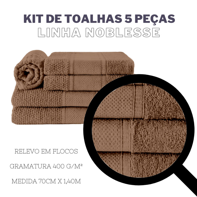 Jogo de banho 5 peças - Noblesse