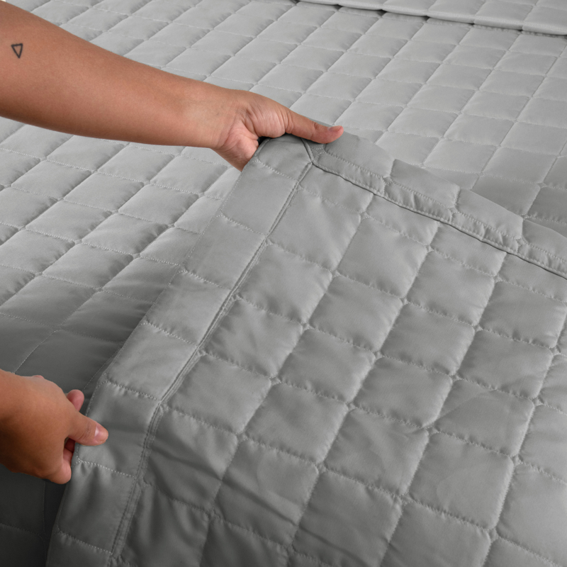 Kit Cobre Leito Matelado Dupla Face Soft 3 Peças 100% Poliéster