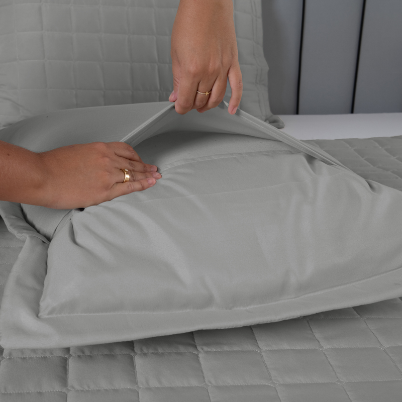 Kit Cobre Leito Matelado Dupla Face Soft 3 Peças 100% Poliéster