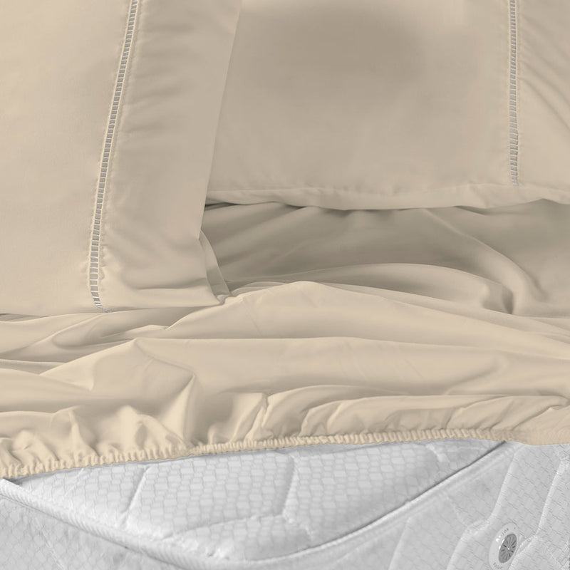 Jogo de Cama Casal King 3 Peças Laura Percal 200 Fios