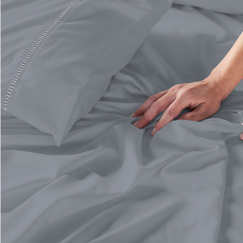 Jogo de Cama Casal King 3 Peças Laura Percal 200 Fios