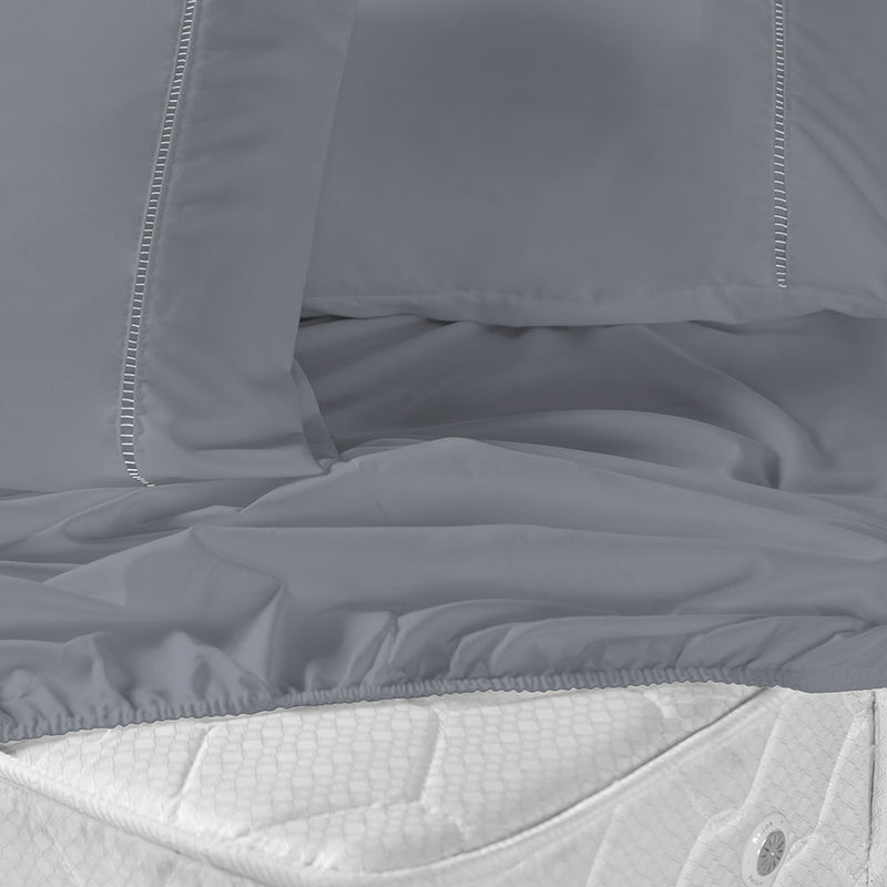 Jogo de Cama Casal King 3 Peças Laura Percal 200 Fios