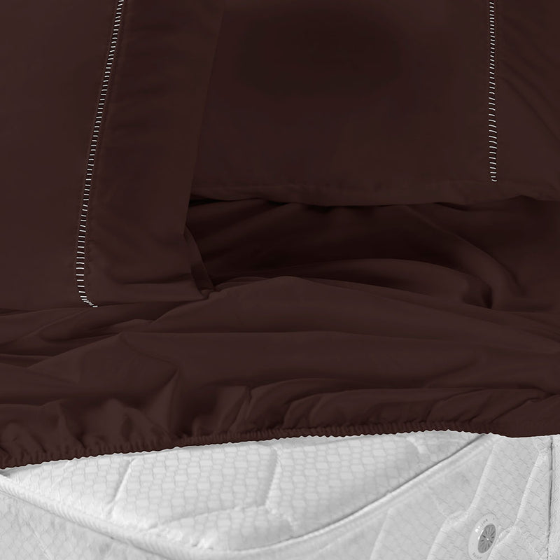 Jogo de Cama Casal King 3 Peças Laura Percal 200 Fios
