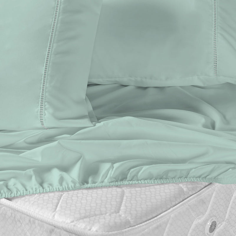 Jogo de Cama Casal King 3 Peças Laura Percal 200 Fios