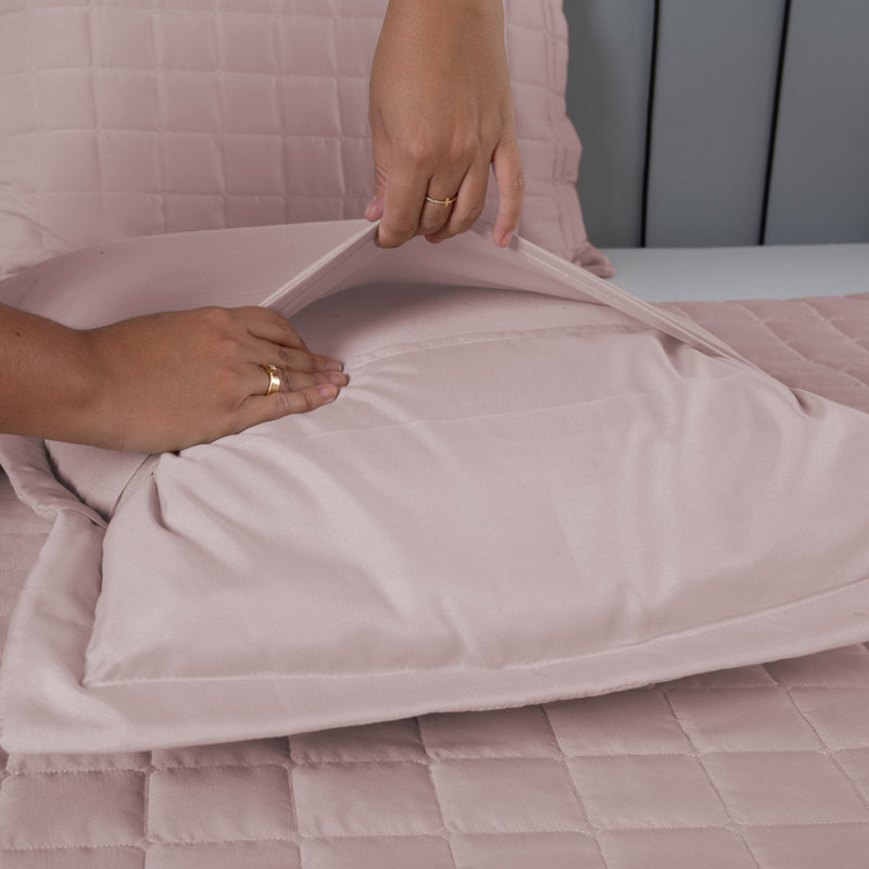 Kit Cobre Leito Matelado Dupla Face Soft 3 Peças 100% Poliéster