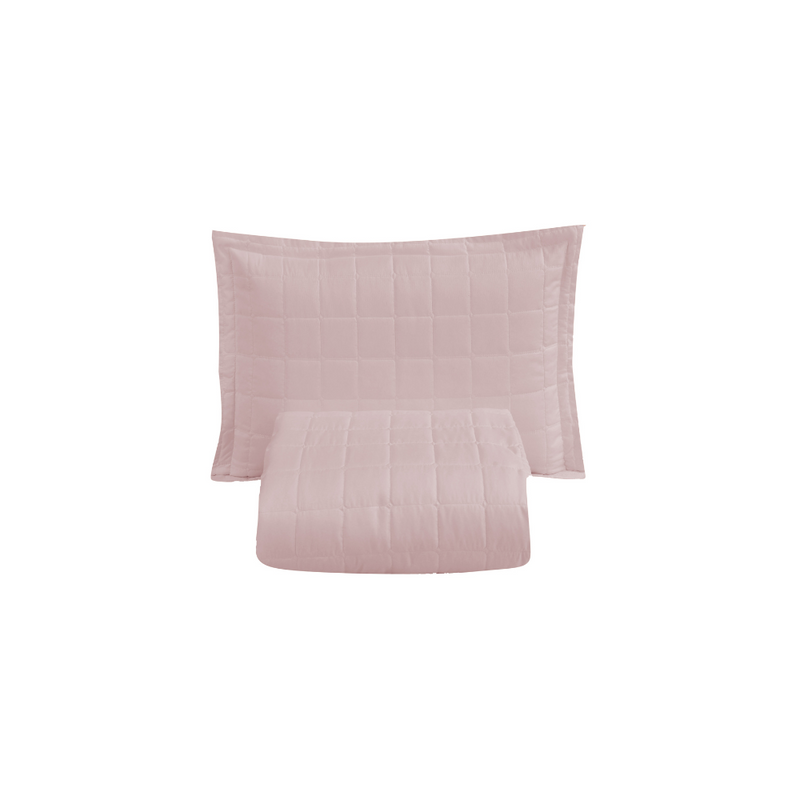 Kit Cobre Leito Matelado Dupla Face Soft 2 Peças Solteiro 100% Poliéster Areia